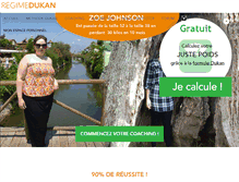 Tablet Screenshot of lesdukanets.regimedukan.com